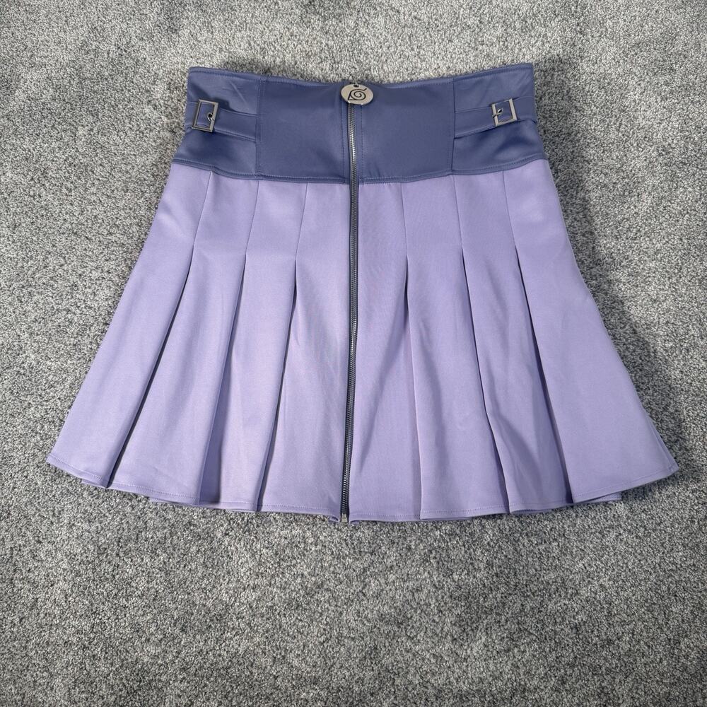 Naruto Shippuden Hinata Hyuga Pleated Purple Skirt XL Costume Cosplay
